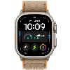 Apple Watch Ultra 4 49 мм, Natural Titanium Sand Trail Loop S/M