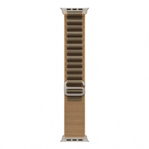 Apple Watch Ultra 4 49 мм, Natural Titanium Desert Alpine Loop M