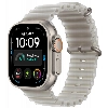 Apple Watch Ultra 4 49 мм, Natural Titanium Translucent Gray Ocean Band