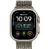 Apple Watch Ultra 4 49 мм, Natural Titanium Natural Milanese Loop L