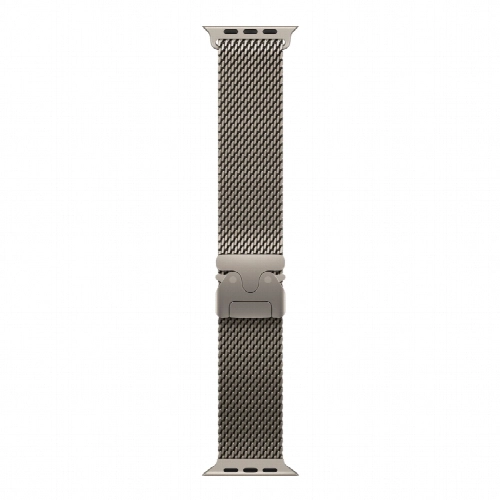 Apple Watch Ultra 4 49 мм, Natural Titanium Natural Milanese Loop L