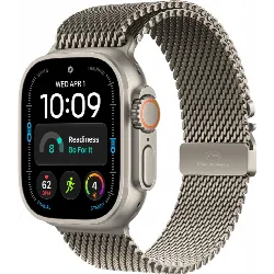 Apple Watch Ultra 4 49 мм, Natural Titanium Natural Milanese Loop L