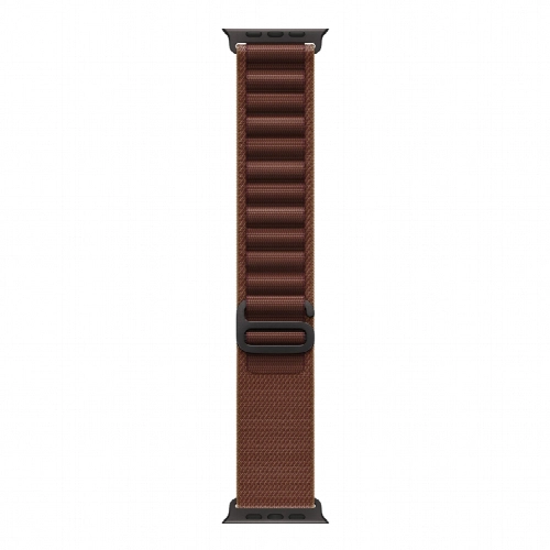 Apple Watch Ultra 4 49 мм, Black Titanium Burgundy Alpine Loop M