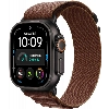 Apple Watch Ultra 4 49 мм, Black Titanium Burgundy Alpine Loop M