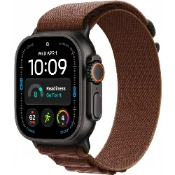 Apple Watch Ultra 4 49 мм, Black Titanium Burgundy Alpine Loop M