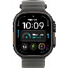Apple Watch Ultra 4 49 мм, Black Titanium Translucent Black Ocean Band