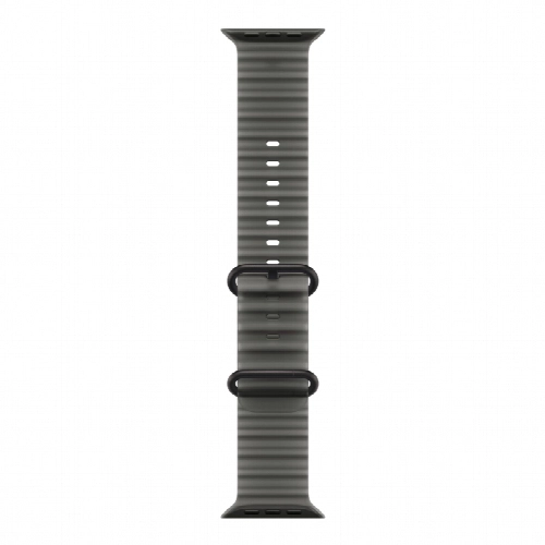 Apple Watch Ultra 4 49 мм, Black Titanium Translucent Black Ocean Band