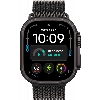 Apple Watch Ultra 4 49 мм, Black Titanium Black Milanese Loop M