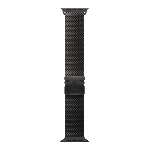 Apple Watch Ultra 4 49 мм, Black Titanium Black Milanese Loop M