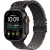 Apple Watch Ultra 4 49 мм, Black Titanium Black Milanese Loop M