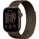 Умные часы Apple Watch Series 12 42 мм, GPS, Dark Bronze Aluminum, Dark Bronze Milanese Loop, S/M