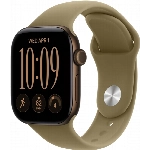Умные часы Apple Watch Series 12 46 мм, GPS, Dark Bronze Aluminum, Olive Sport Band, M/L
