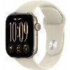 Умные часы Apple Watch Series 12 46 мм, GPS, Light Gold Aluminum, Sand Sport Band, M/L