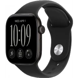 Умные часы Apple Watch Series 12 42 мм, GPS, Black Aluminum, Black Sport Band, S/M