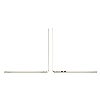 Ноутбук Apple Macbook Air 13 2026 M5 (MDHD4) 24/1024 GB, Starlight, сияющая звезда