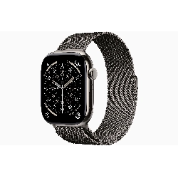 Умные часы Apple Watch Series 11 46 мм, M/L, Natural Titanium Case, Slate Milanese Loop