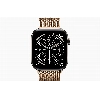 Apple Watch Series 11 46 мм, M/L, Natural Titanium Case, Gold Milanese Loop