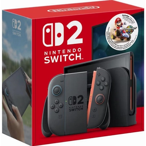 Nintendo Switch 2, 256 GB, Black + Mario Kart World