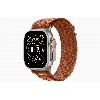 Apple Watch Ultra 3 49 мм, Natural Titanium Case with Terra Cotta Alpine Loop S