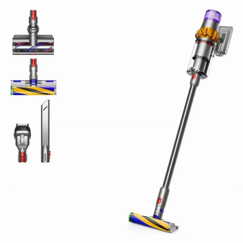 Dyson V15 Detect Cordless Vacuum Cleaner, Yellow/Nickel