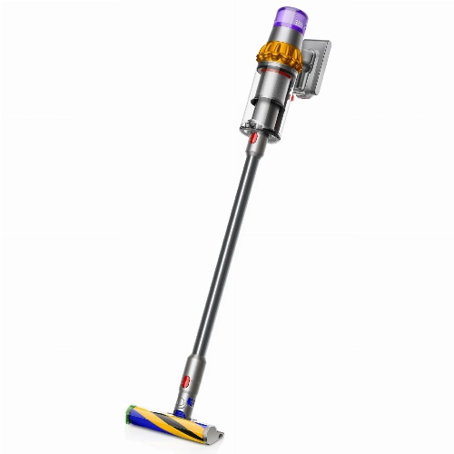 Dyson V15 Detect Cordless Vacuum Cleaner, Yellow/Nickel