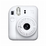 Фотоаппарат моментальной печати Fujifilm Instax Mini 12, Clay White, белый