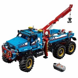 Конструктор LEGO 42070 6x6 All Terrain Tow Truck, Аварийный внедорожник