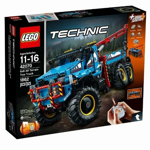 LEGO 42070 6x6 All Terrain Tow Truck, Аварийный внедорожник