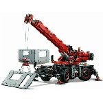Конструктор LEGO 42082 Rough Terrain Crane, Подъёмный кран