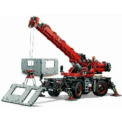 Конструктор LEGO 42082 Rough Terrain Crane, Подъёмный кран