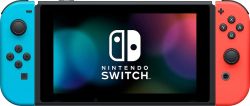 Игровая приставка Nintendo Switch Console (Extended Battery Ver) Neon, Blue/Red 