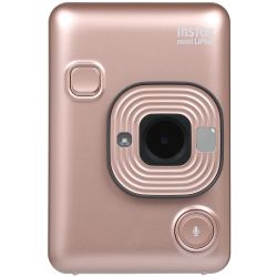  Фотоаппарат моментальной печати Fujifilm Instax Mini LiPlay, Blush Gold, розовое золото