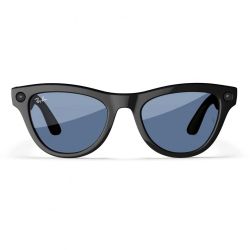 Умные очки Ray-Ban Skyler Shiny Black Cerullean Blue, 150 52 Size