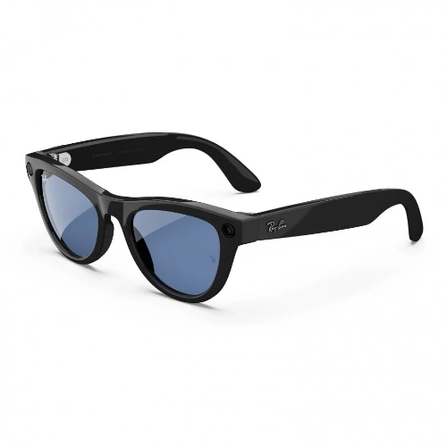Ray-Ban Skyler Shiny Black Cerullean Blue, 150 52 Size