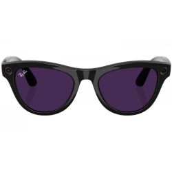 Умные очки Ray-Ban Skyler Shiny Black Transition Amethyst, 150 52 Size