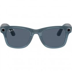 Умные очки Ray-Ban Wayfarer Matte Jeans Polar Dusty Blue, 150 50 Size