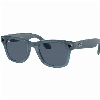 Ray-Ban Wayfarer Matte Jeans Polar Dusty Blue, 150 50 Size
