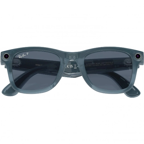 Ray-Ban Wayfarer Matte Jeans Polar Dusty Blue, 150 50 Size