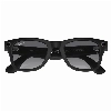 Ray-Ban Wayfarer Matte Black Polar Gradient Graphite 150 50 Size 