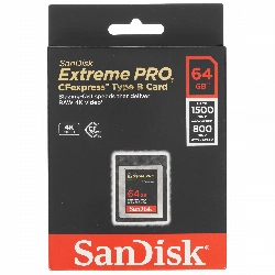 Карта памяти SanDisk Extreme PRO CFexpress CFexpress Card Type B 64 ГБ [SDCFE-064G-GN4NN]