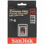 Карта памяти SanDisk Extreme PRO CFexpress CFexpress Card Type B 128 ГБ [SDCFE-128G-GN4NN]