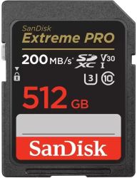 Карта памяти SanDisk Extreme Pro SDXC 512 ГБ [SDSDXXD-512G-GN4IN]
