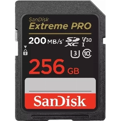 Карта памяти SanDisk Extreme Pro SDXC 256 ГБ [SDSDXXD-256G-GN4IN]