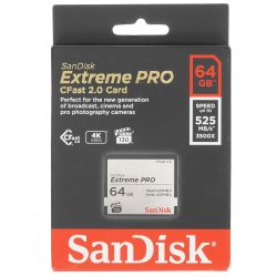 Карта памяти SanDisk Extreme PRO CFast 2.0 CFast 2.0 64 ГБ [SDCFSP-064G-G46D]