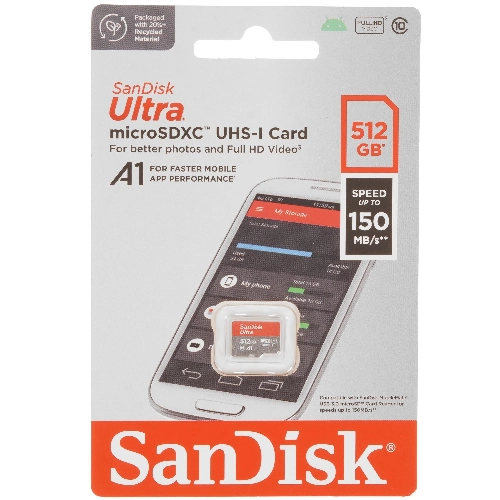SanDisk Ultra microSDXC 512 ГБ [SDSQUAC-512G-GN6MN]