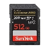 SanDisk 512GB SDXC Extreme PRO UHS-I (200R/140W) (SDSDXXD-512G)