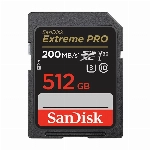 Карта памяти SanDisk 512GB SDXC Extreme PRO UHS-I (200R/140W) (SDSDXXD-512G)
