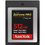Карта памяти SanDisk 512GB Extreme PRO CFexpress Card Type B (SDCFE-512G-GN4NN)