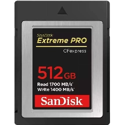 Карта памяти SanDisk 512GB Extreme PRO CFexpress Card Type B (SDCFE-512G-GN4NN)
