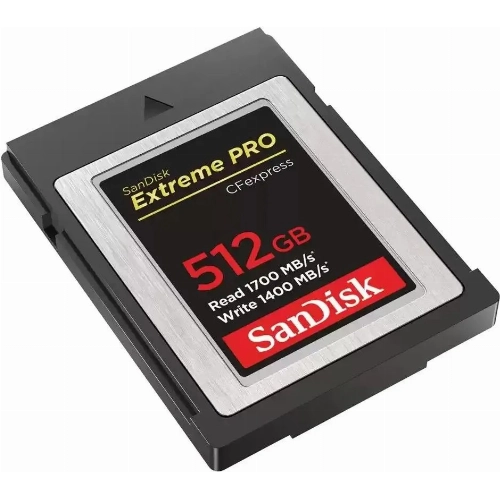 SanDisk 512GB Extreme PRO CFexpress Card Type B (SDCFE-512G-GN4NN)